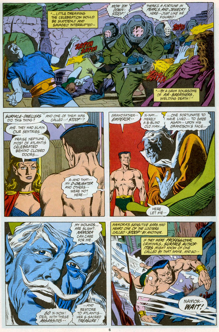 Read online Saga of the Sub-Mariner comic -  Issue #6 - 6