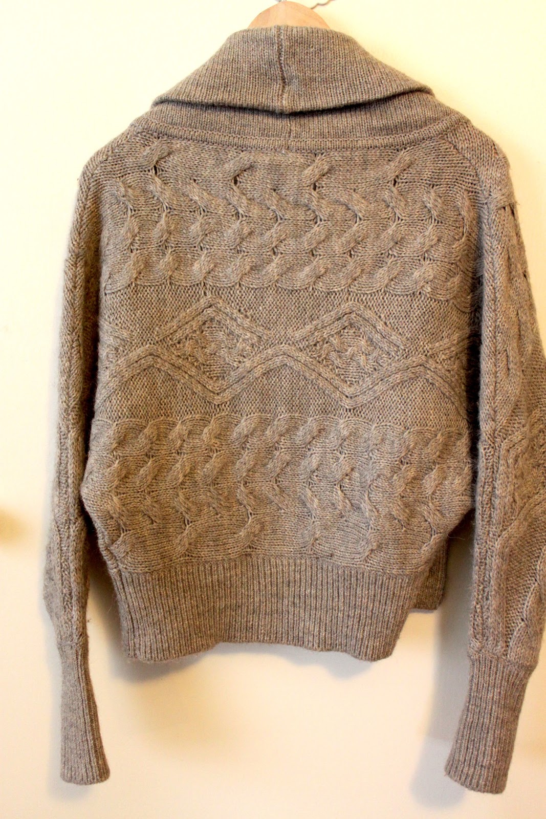 laws of general economy: Vince Cable Knit Dolman Cardigan, Small