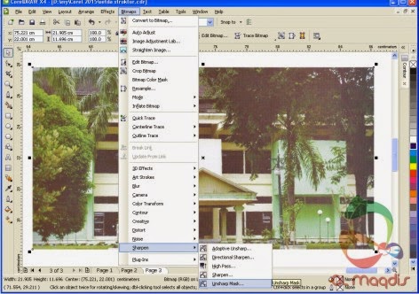 Cara Memoles dan Memperhalus Foto yang Pecah di Coreldraw