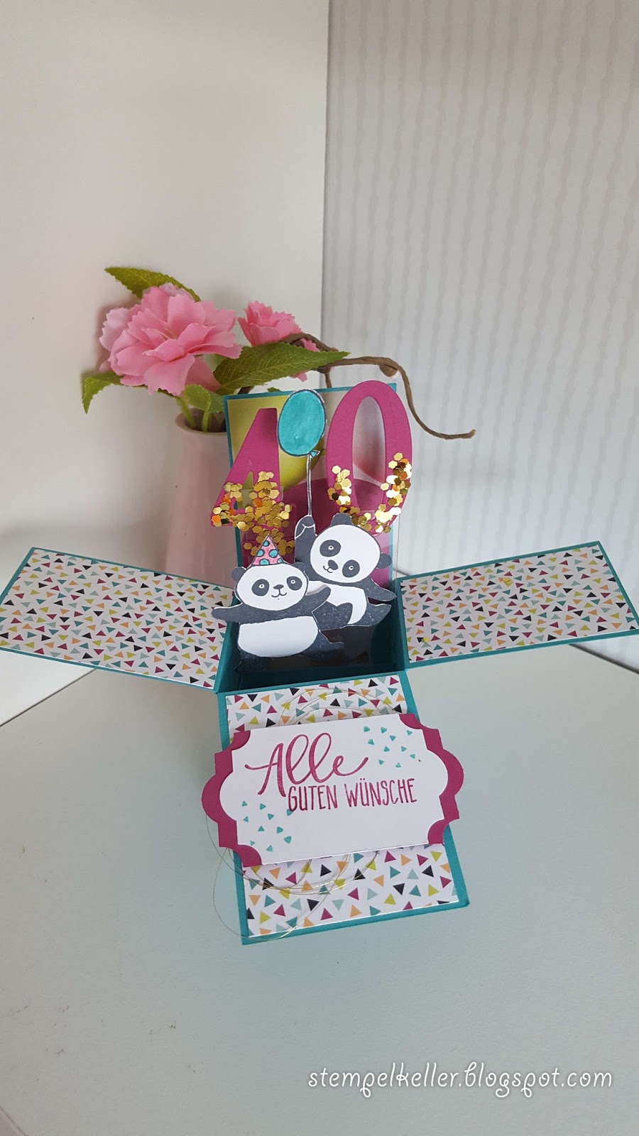 Mit Party Panda Zur Taufe