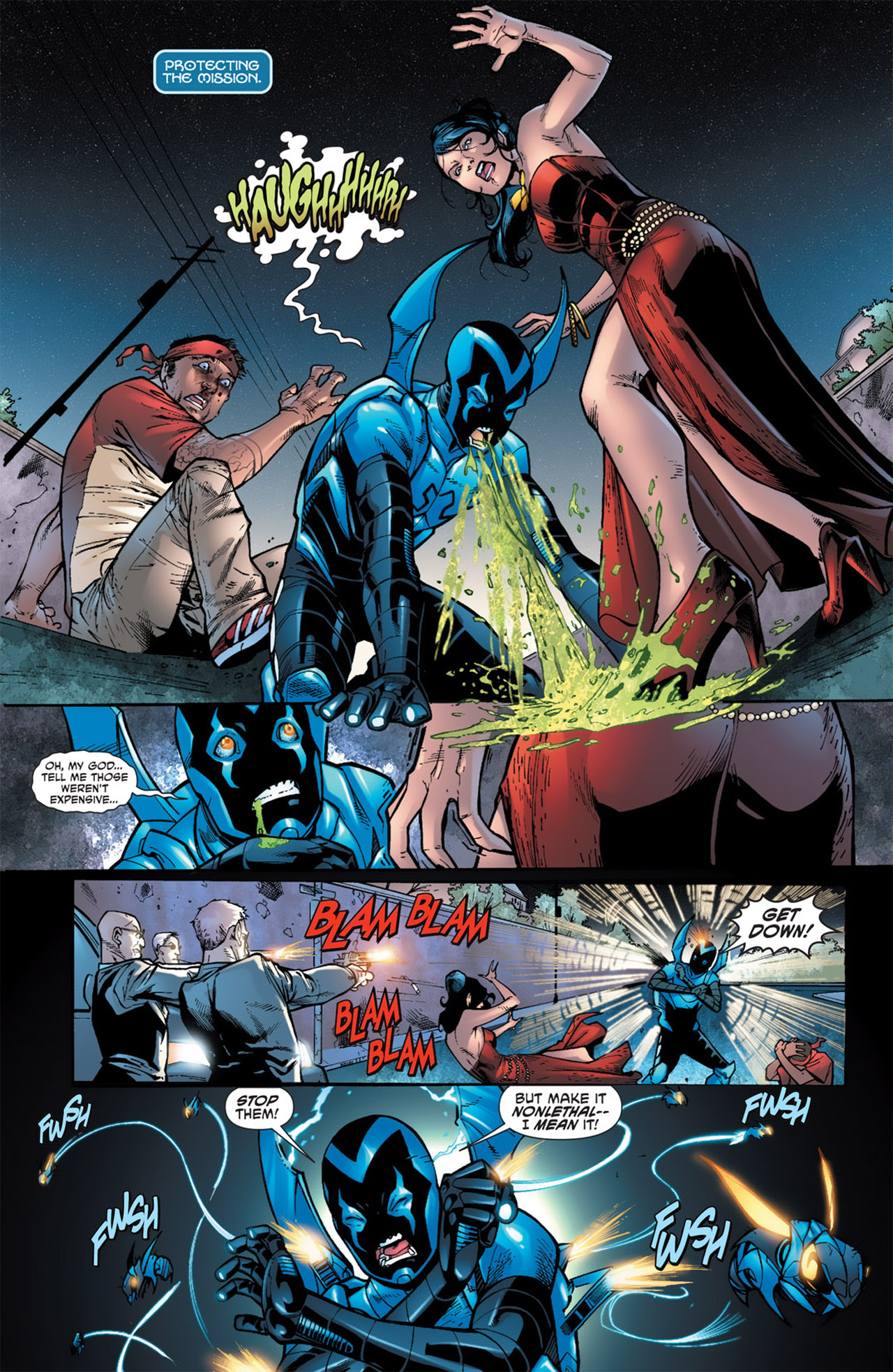 Read online Blue Beetle (2011) comic -  Issue #2 - 16