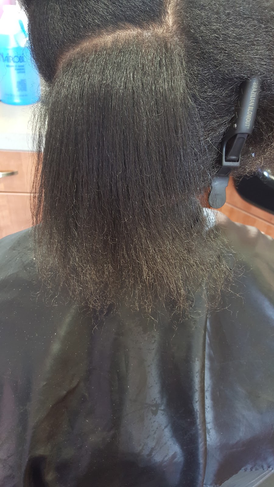 Before and After Dry damaged hair to healthy and split end free healthy  natural hair naturalhair   Relaxed hair journey Dry damaged hair  Healthy natural hair