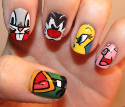 nail designs awesome cartoon dibujo nails es animado estas favorito tu fotos cartoons character characters polish dibujos esta cual animation