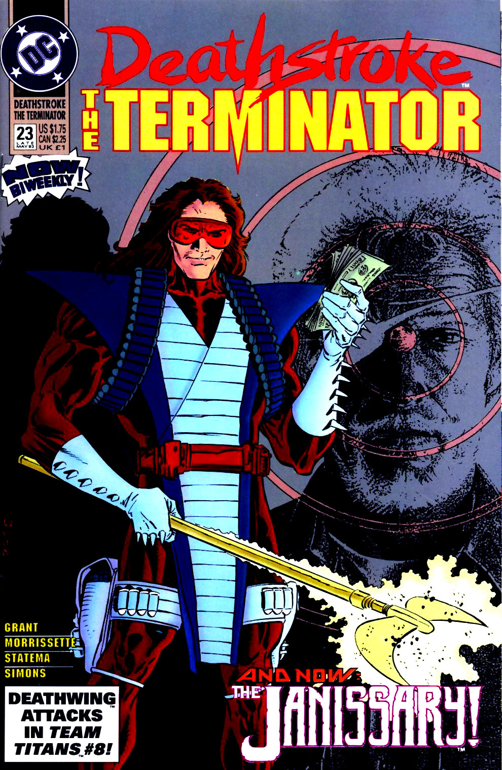 Read online Deathstroke (1991) comic -  Issue #23 - 1