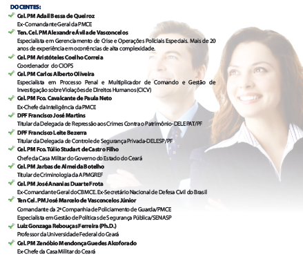 Curso de gestao em seguranca publica
