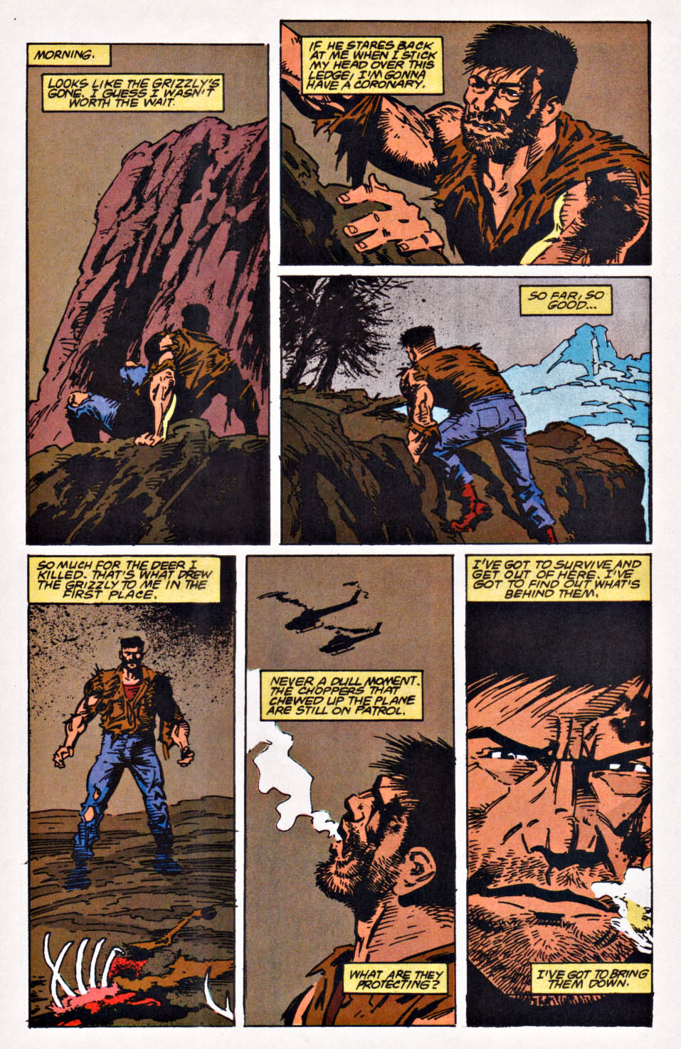 Read online The Punisher (1987) comic -  Issue #78 - Survival - 5