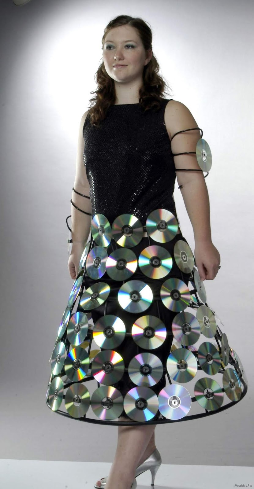 +53 【FOTOS】 Vestidos Reciclados Originales ¡Ideas