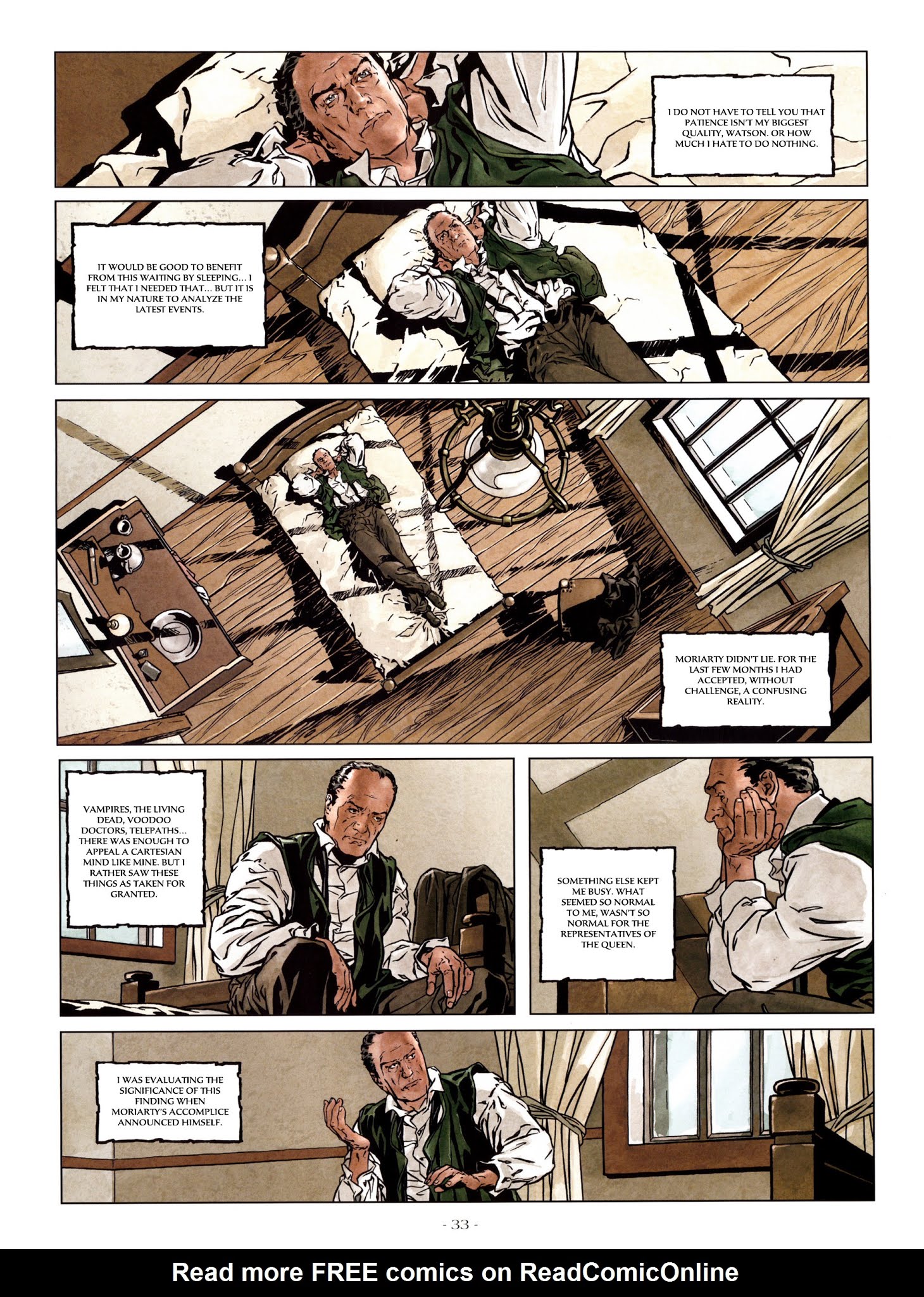 Read online Sherlock Holmes and the Necronomicon comic -  Issue # TPB - 34