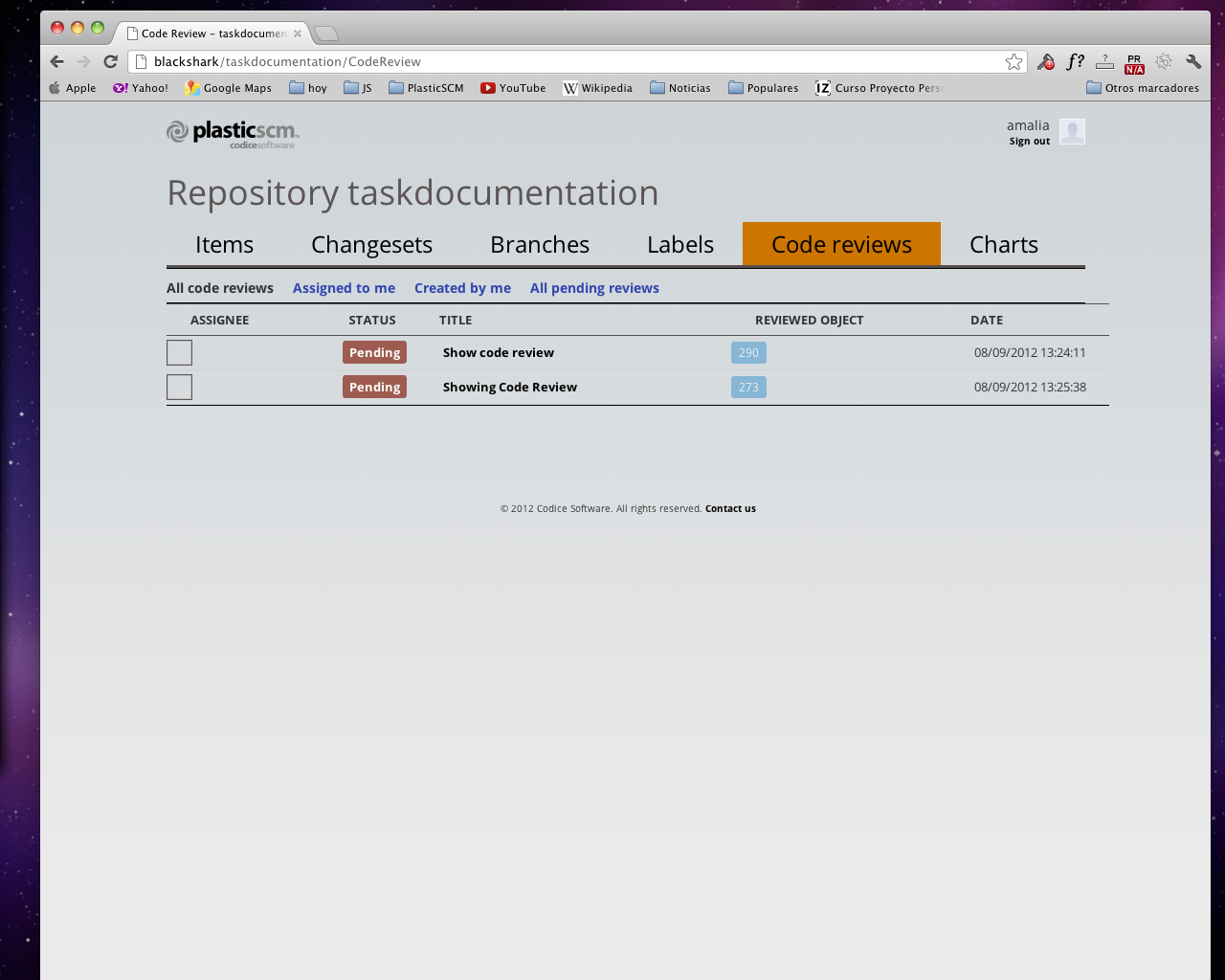 Plastic SCM blog Plastic SCM WEB UI