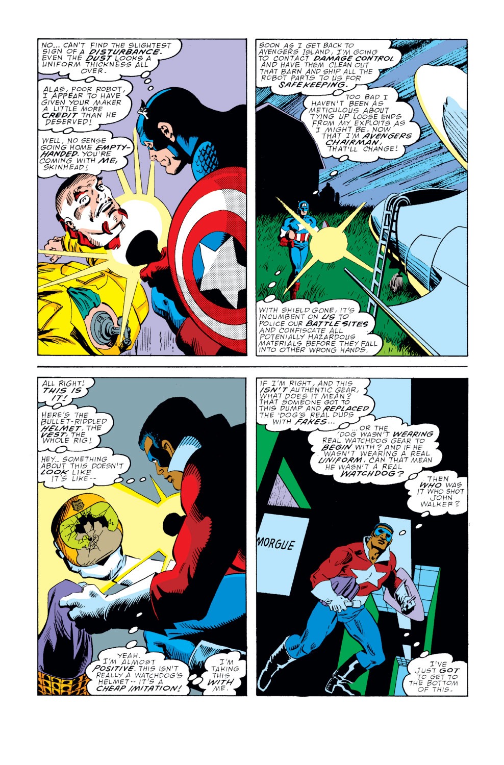 Captain America (1968) Issue #354 #286 - English 5