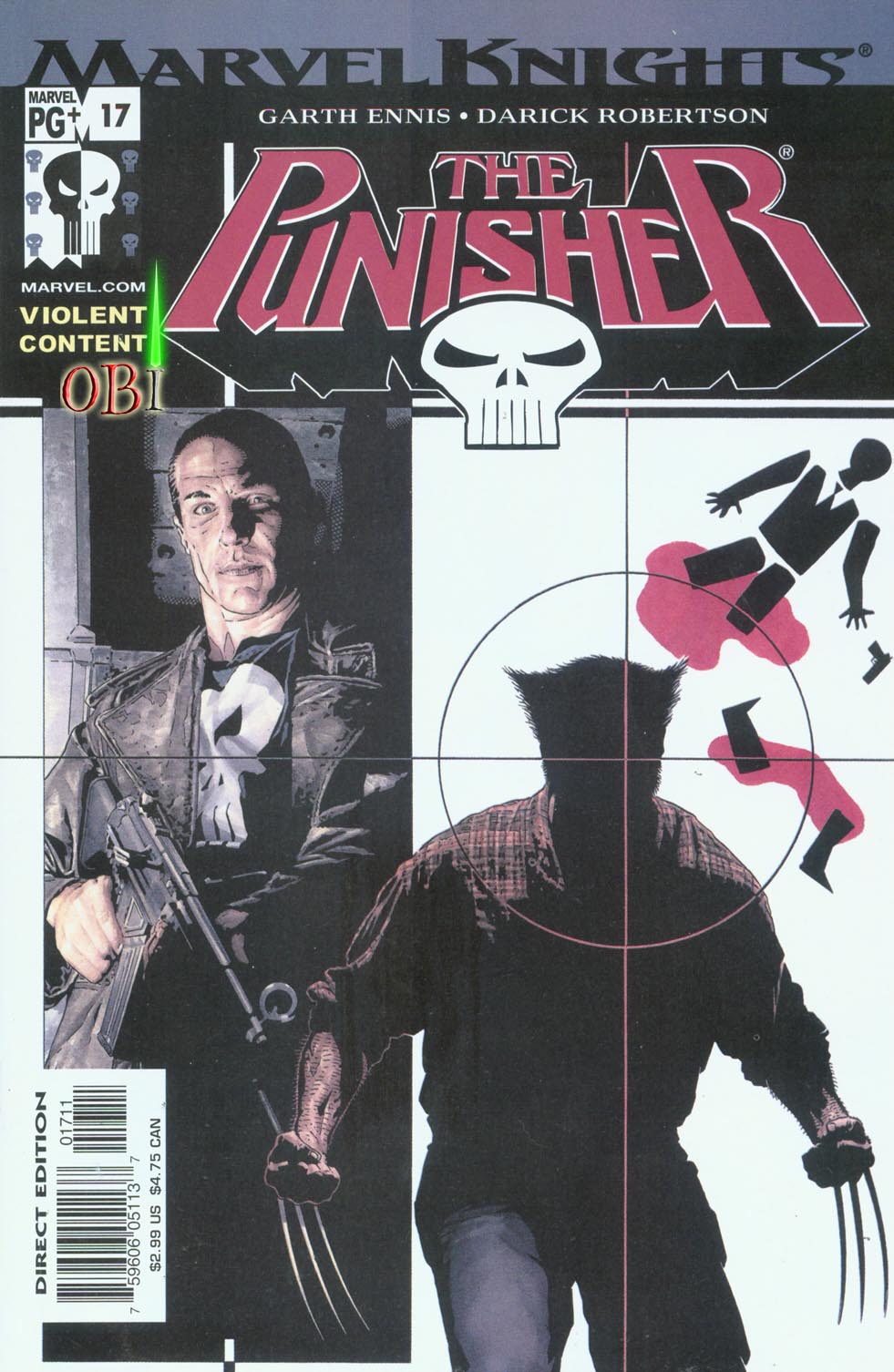 Read online The Punisher (2001) comic -  Issue #17 - Aim Low - 1