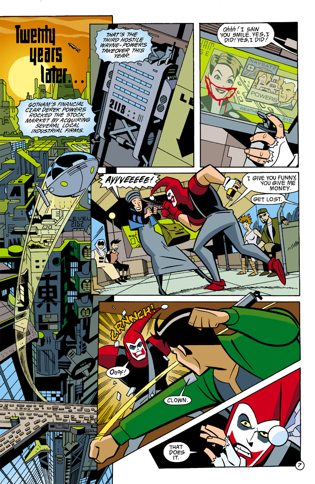 Read online Batman Beyond [I] comic -  Issue #1 - 8