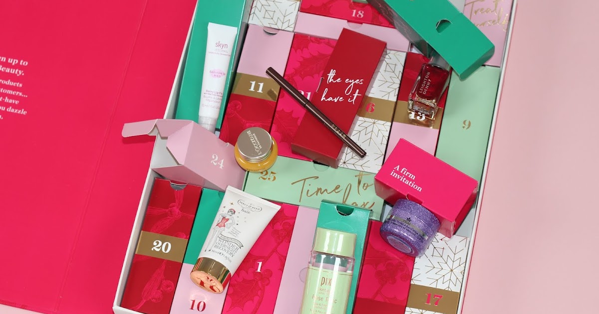 Marks and Spencer Beauty Advent Calendar 2018 Contents! Pink Paradise