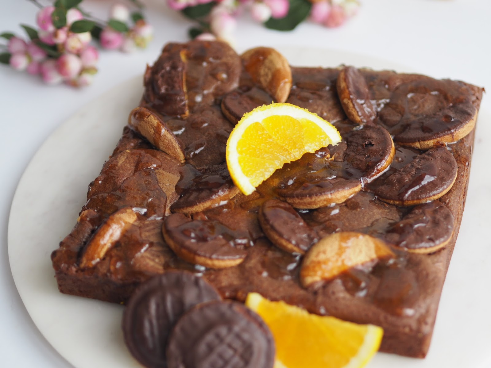 Recipe Jaffa Cake Brownies Rachel Emily