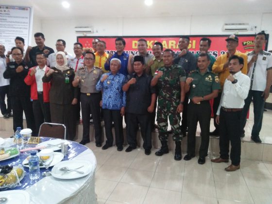 Deklarasi pileg dan pilres aman di Asahan. Deklarasi pileg dan pilres aman di Asahan.