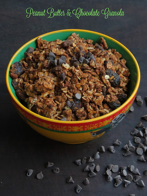 Peanut Butter and Chocolate Granola
