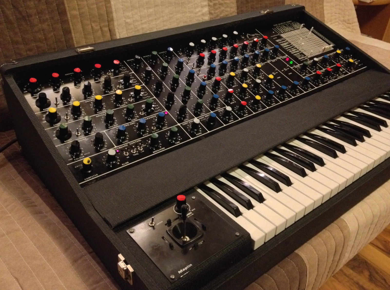 MATRIXSYNTH MAPLIN 5600s vintage semimodular analog synthesizer with