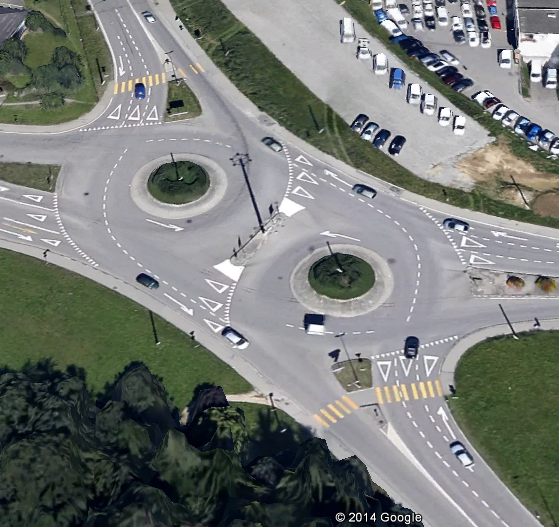 After seeing this roundabout in Sweden, I'm pretty satisfied with my ...