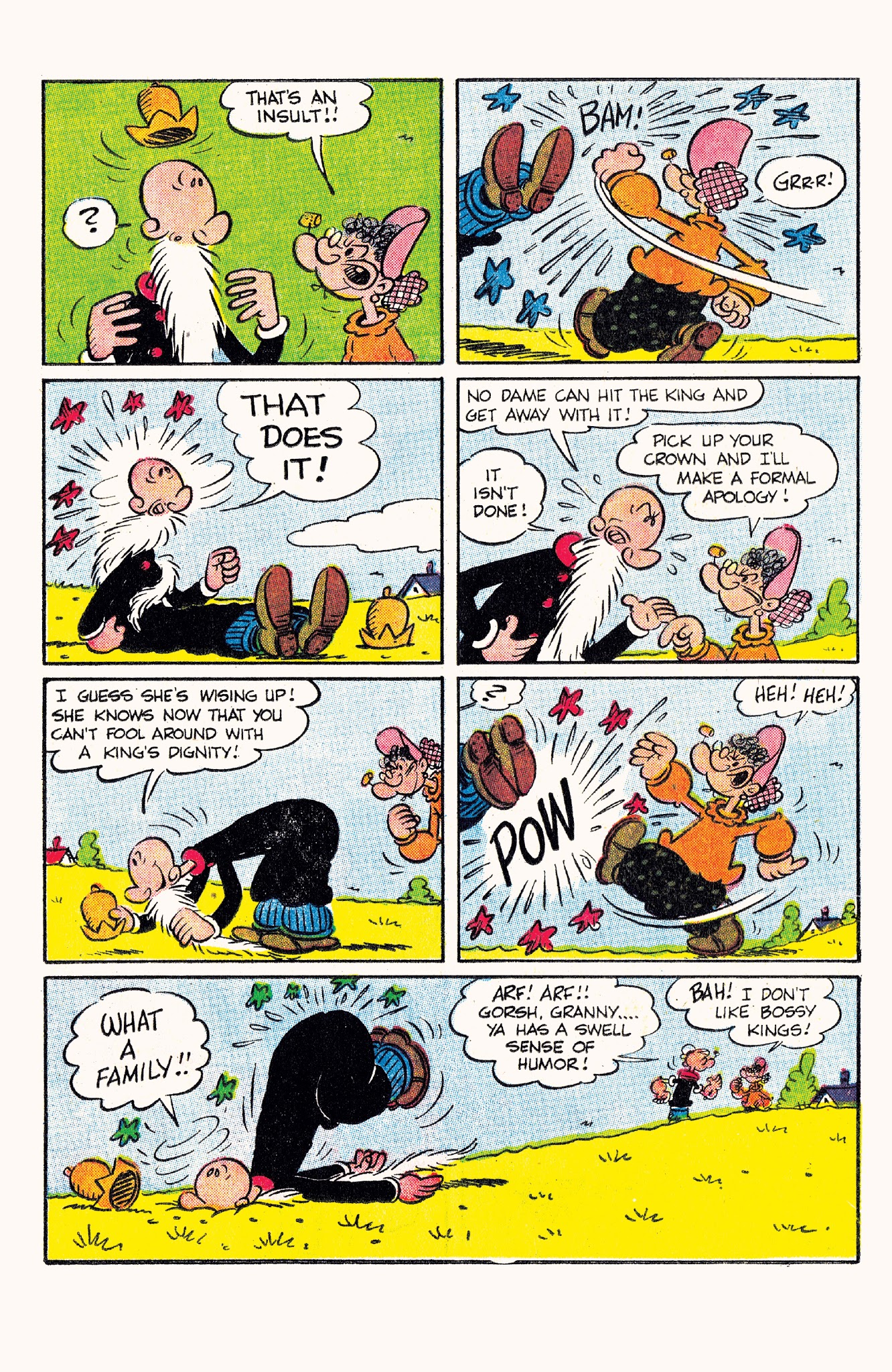 Read online Classic Popeye comic -  Issue #61 - 12