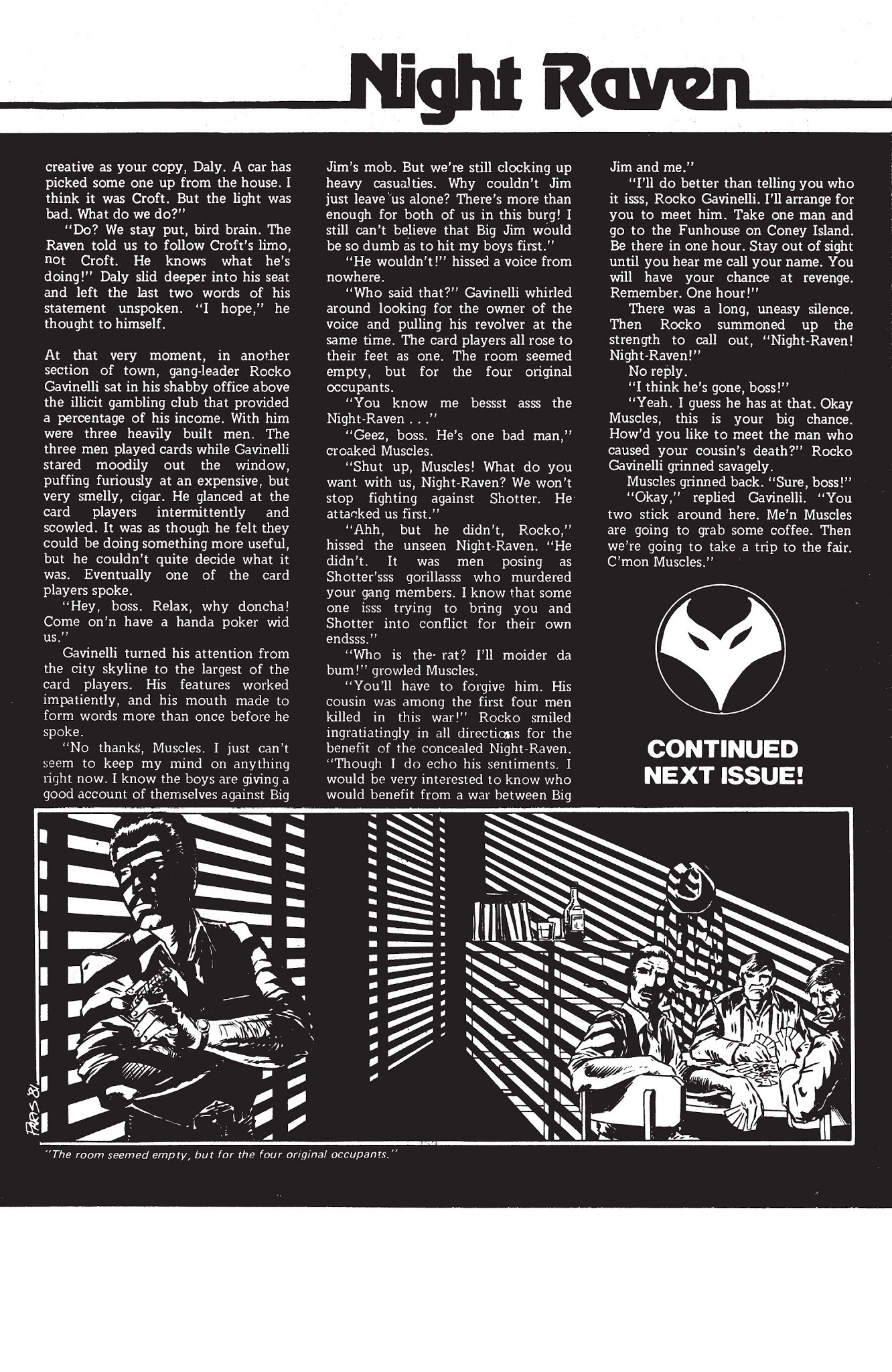 Read online Night Raven: From the Marvel UK Vaults comic -  Issue # TPB (Part 1) - 83