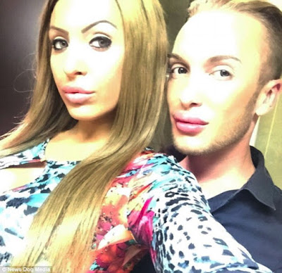Couple spend £200,000 to look like barbie and Ken! 4