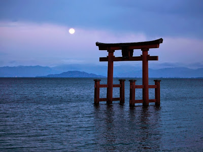  Credits: Shinto Shrine on Lake Biwa