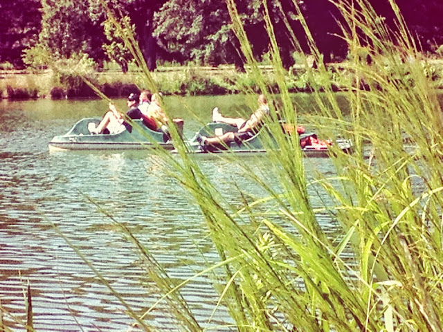 Paddle Boating at Forest Park