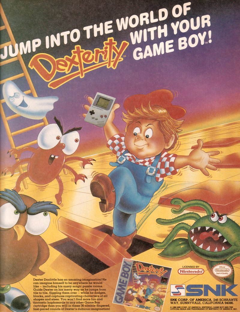 Classic Game Boy Ads July 2011