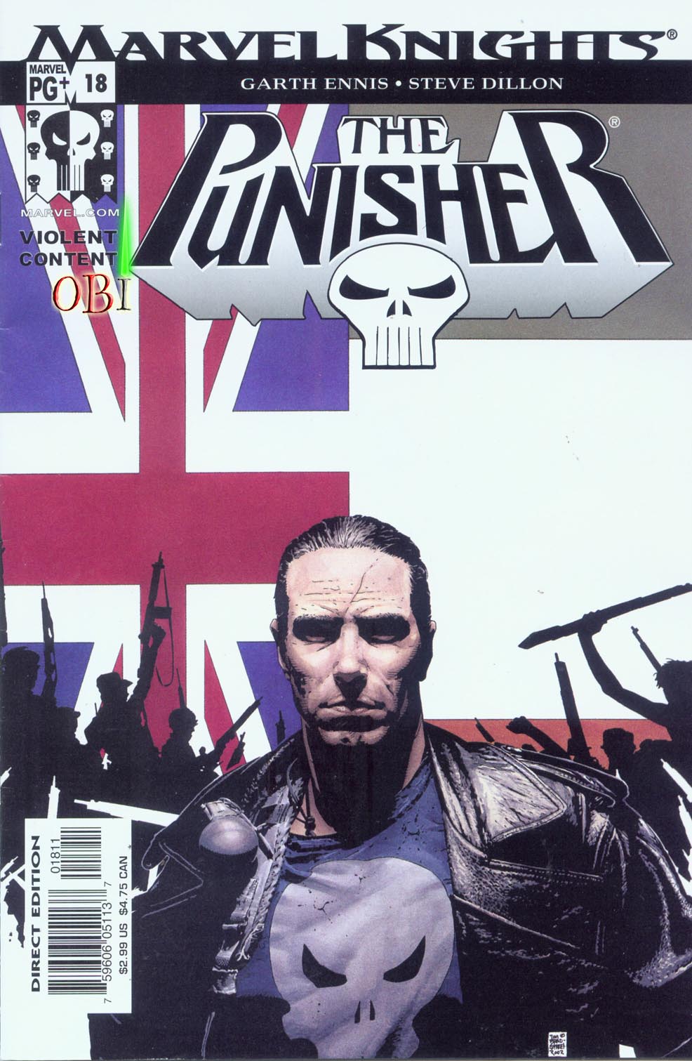 Read online The Punisher (2001) comic -  Issue #18 - Downtown - 1
