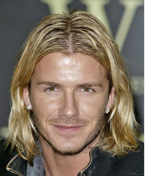 David Beckham Lange Haare David Beckham Lange Haare