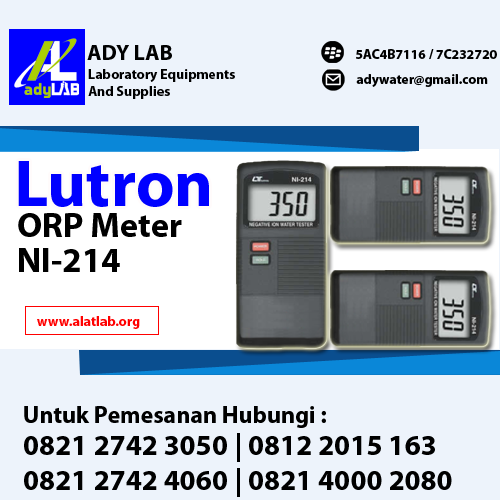 ORP Meter Type Lutron NI-214