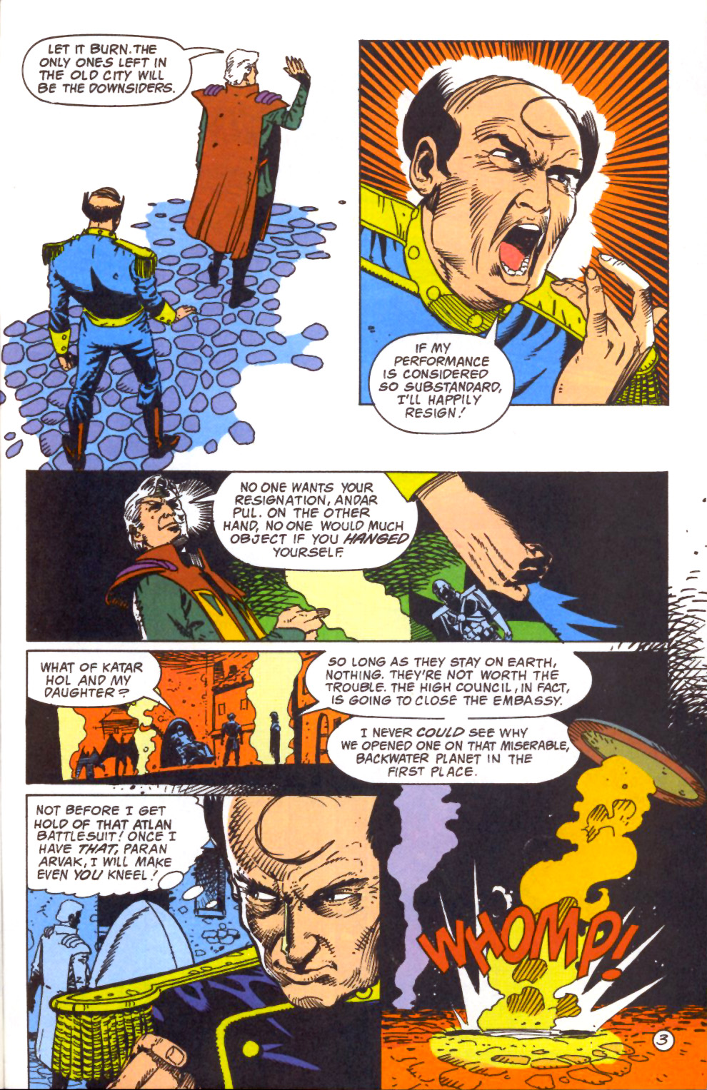 Read online Hawkworld (1990) comic -  Issue #26 - 4
