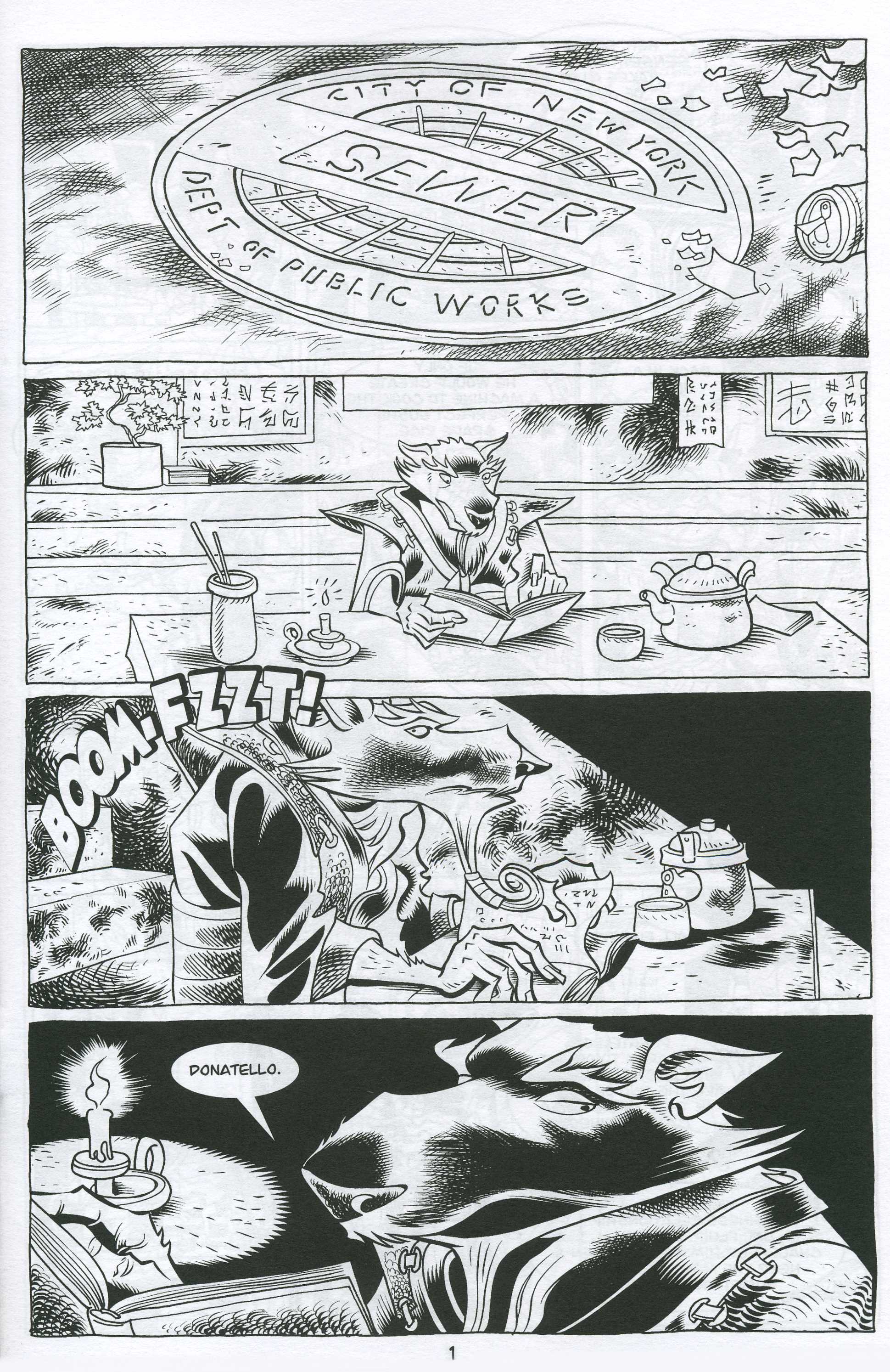Read online TMNT Movie Prequel comic -  Issue #3 - 3