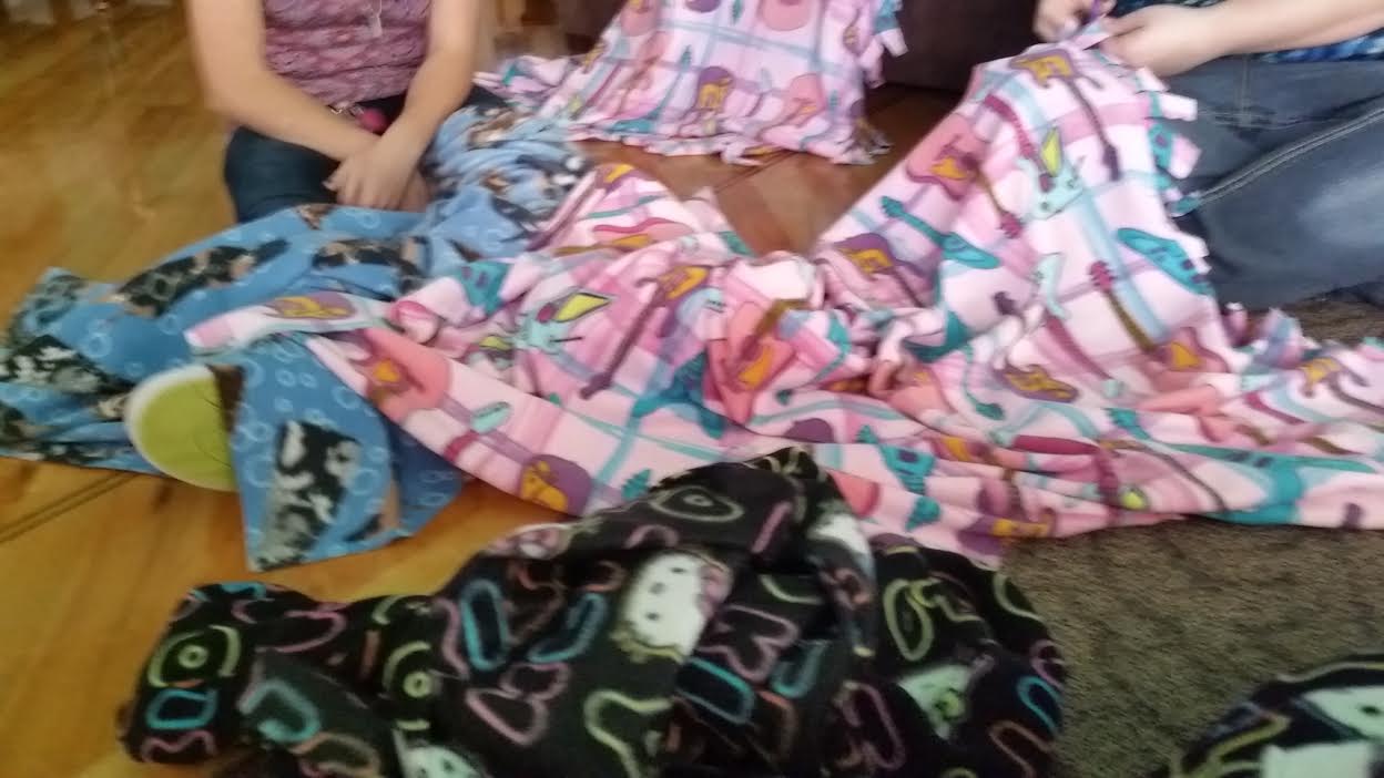 Twelve Makes a Dozen National Make a Blanket Day