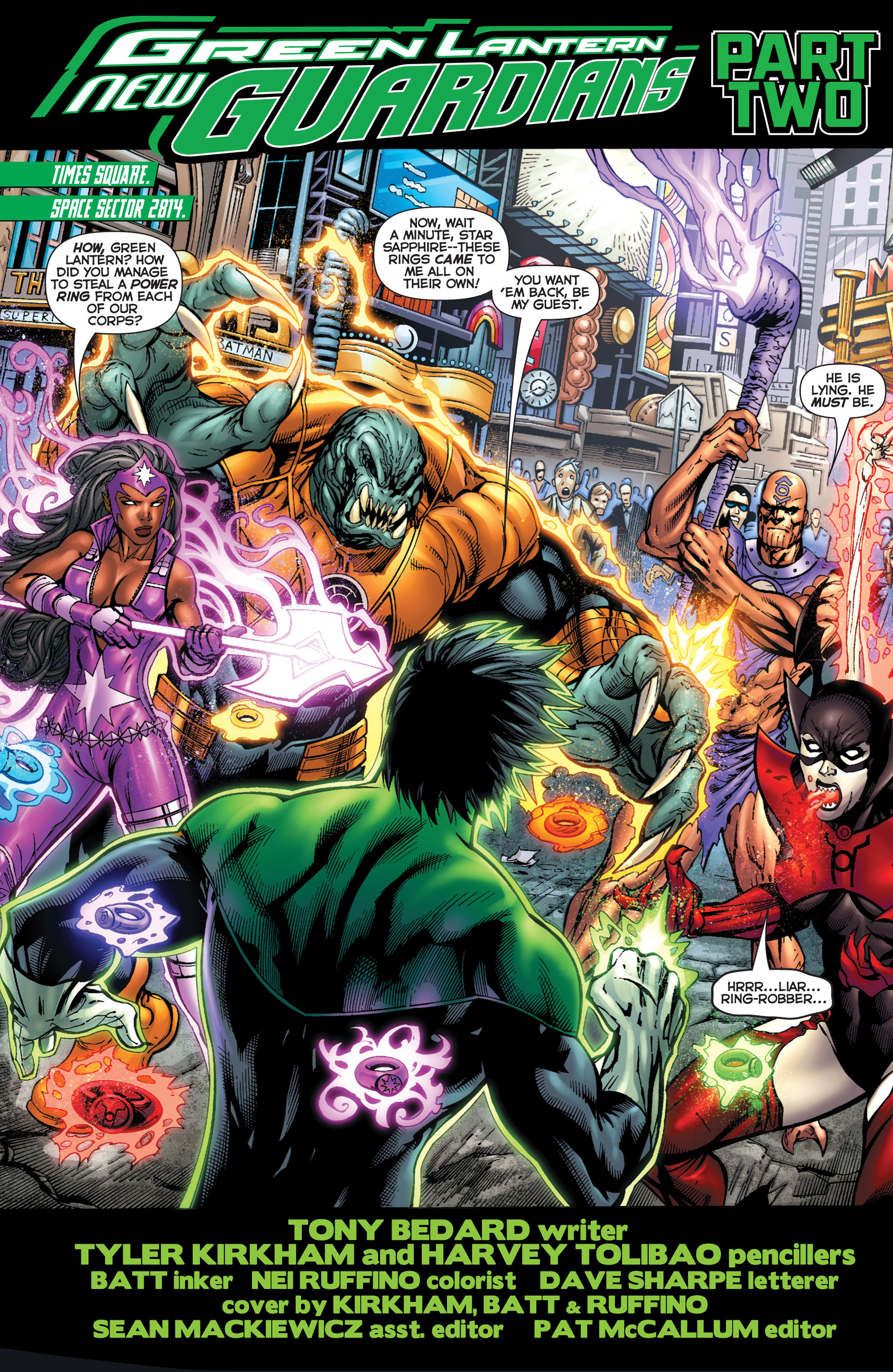 Read online Green Lantern: New Guardians comic -  Issue #2 - 2
