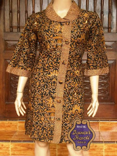 Model Baju Batik Kerja Wanita Danar Hadi