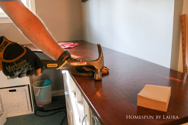 Homespun by Laura : One Room Challenge : Office / Sewing & Craft Room