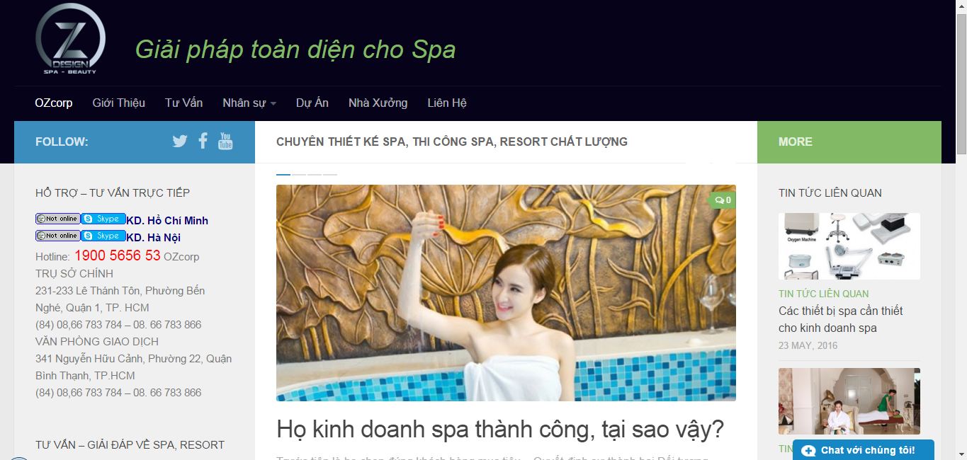 cach thu hut khach hang qua website danh cho spa