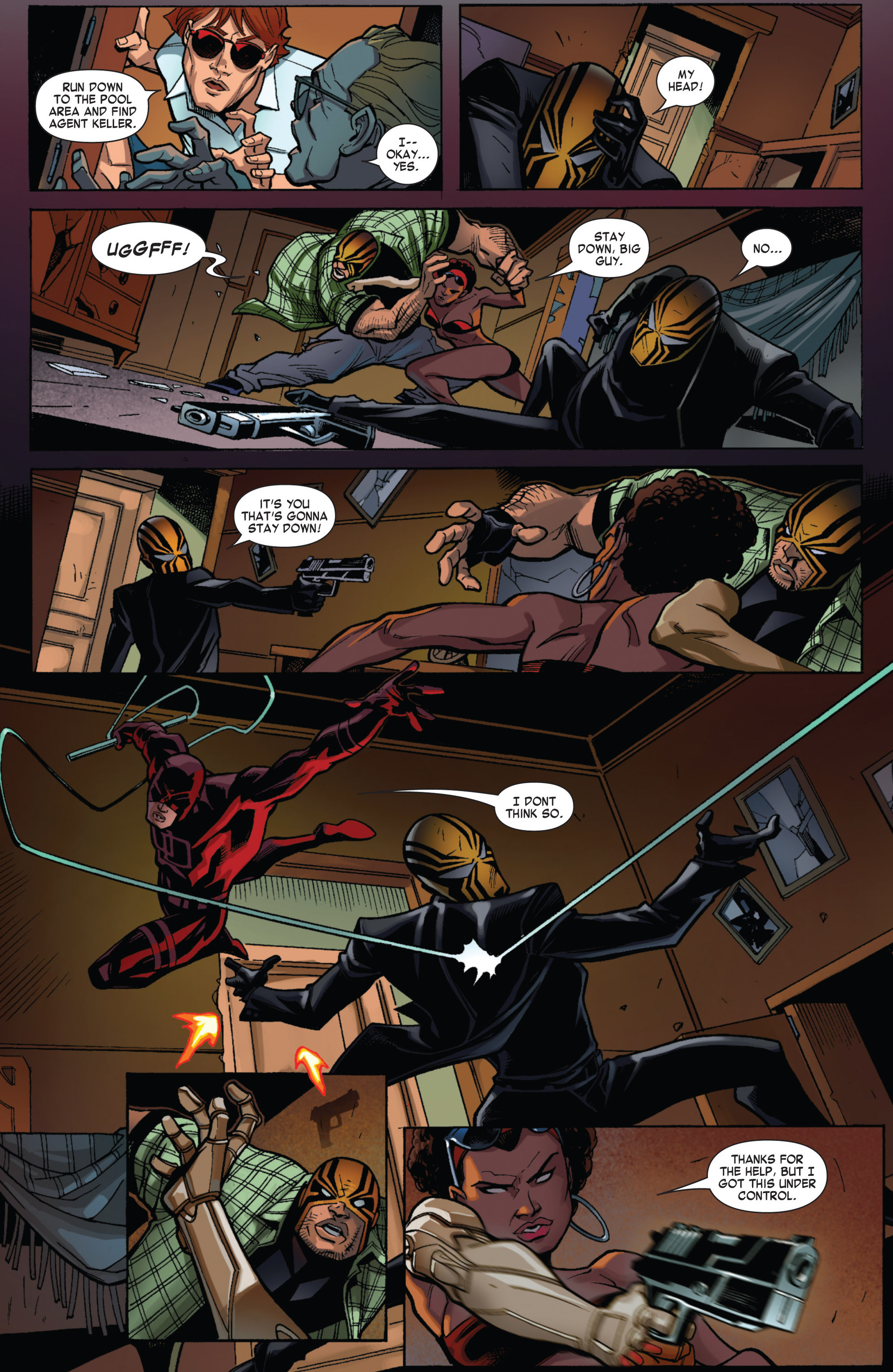 Read online Daredevil: Dark Nights comic -  Issue #6 - 11