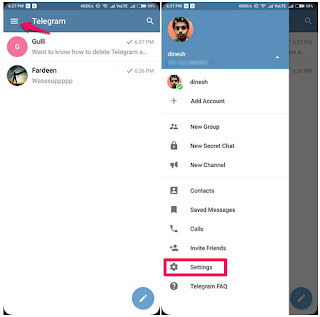 Cara Menghapus Akun Telegram Secara Permanen Pada Android / iPhone