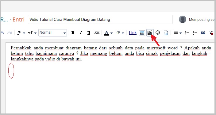 Bagaimana cara posting ke blog