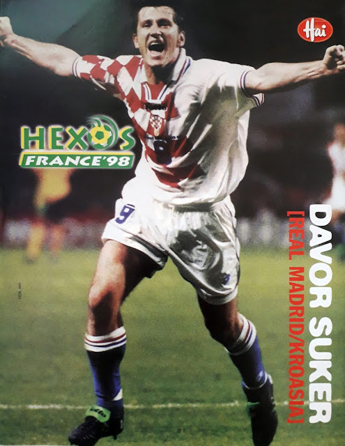 DAVOR SUKER OF CROATIA IN WORLD CUP 1998
