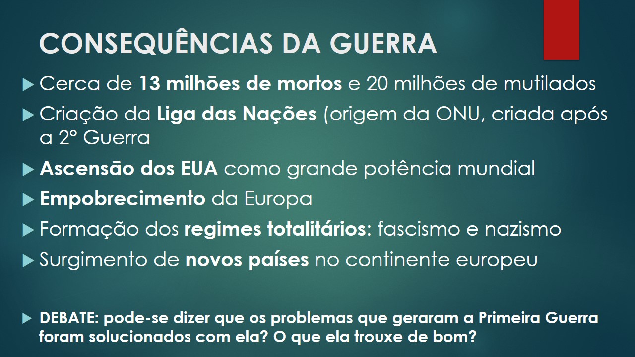 PhiloHistorie Primeira Guerra Mundial Causas e