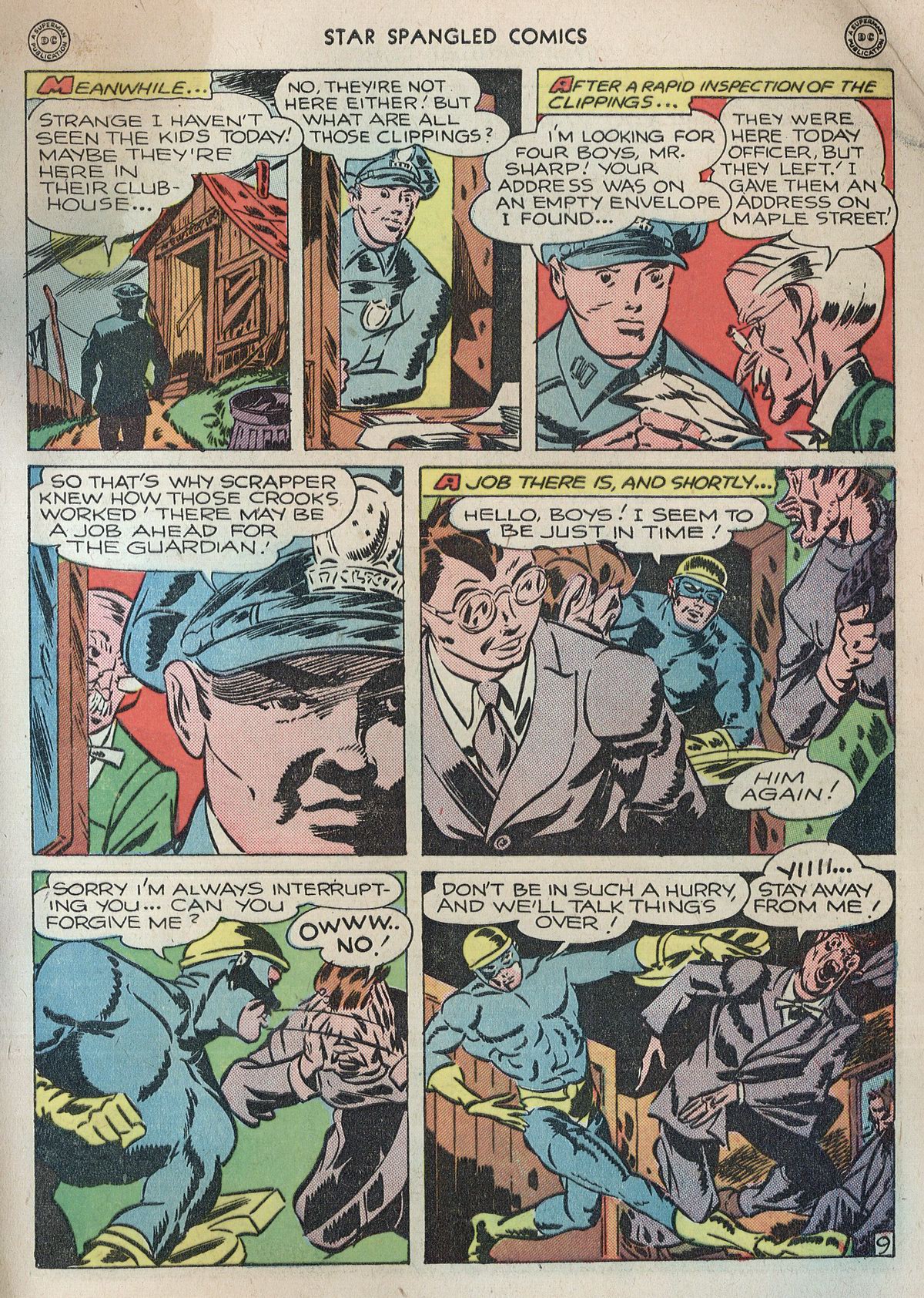 Read online Star Spangled Comics comic -  Issue #45 - 11