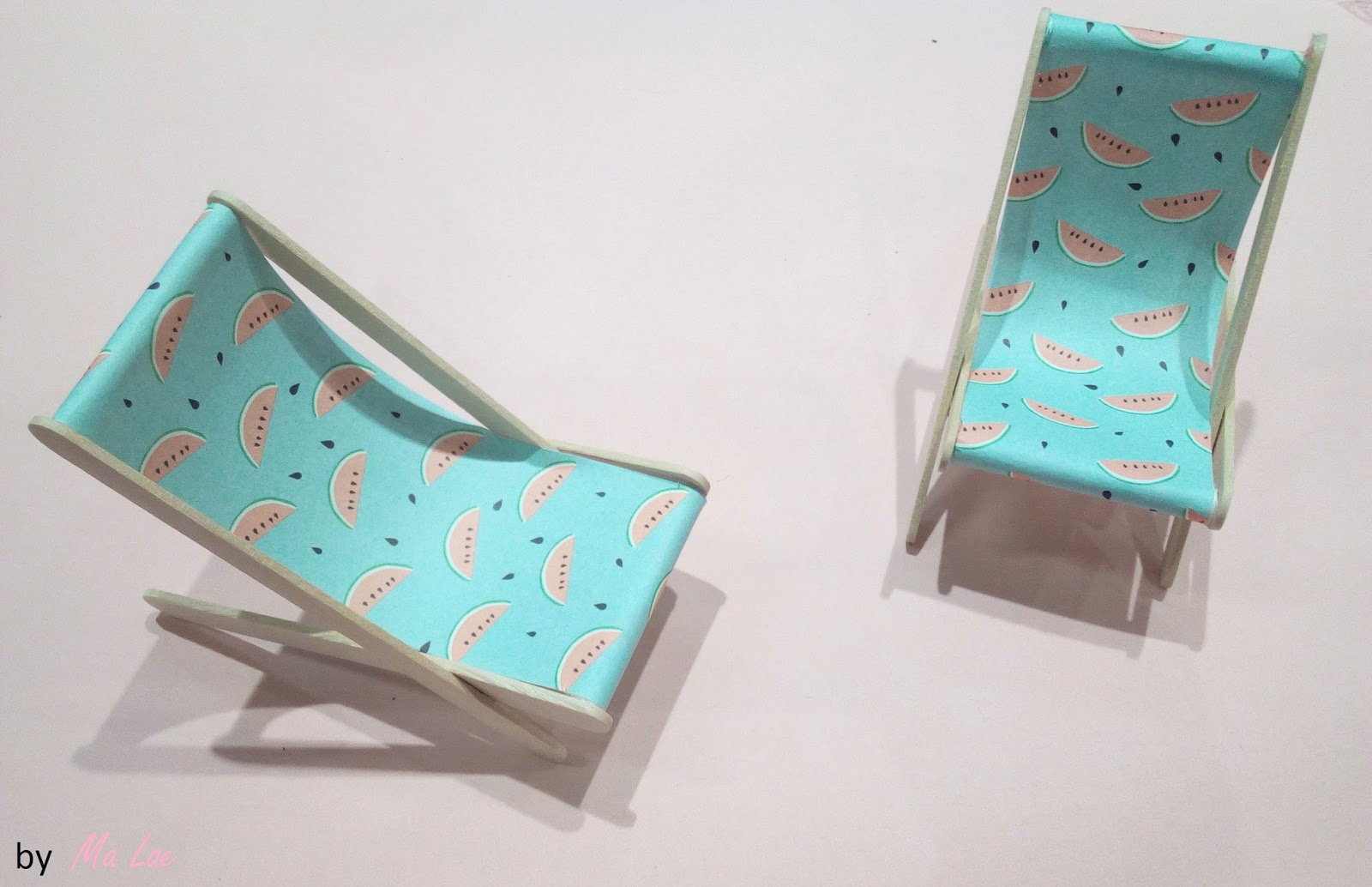 DIY & Tropical // Chaises longues en à glace by Ma Lae
