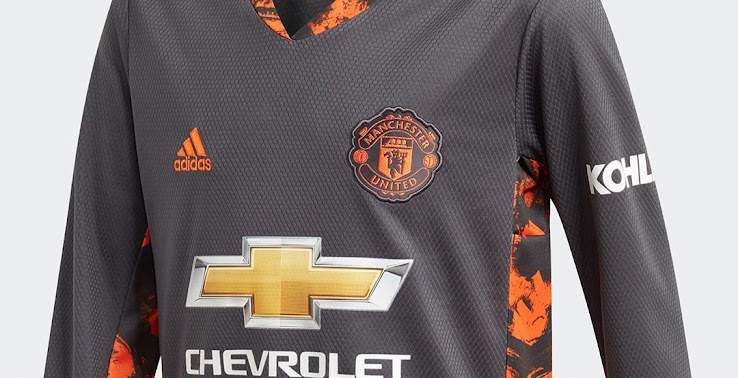 manchester united orange goalkeeper jersey