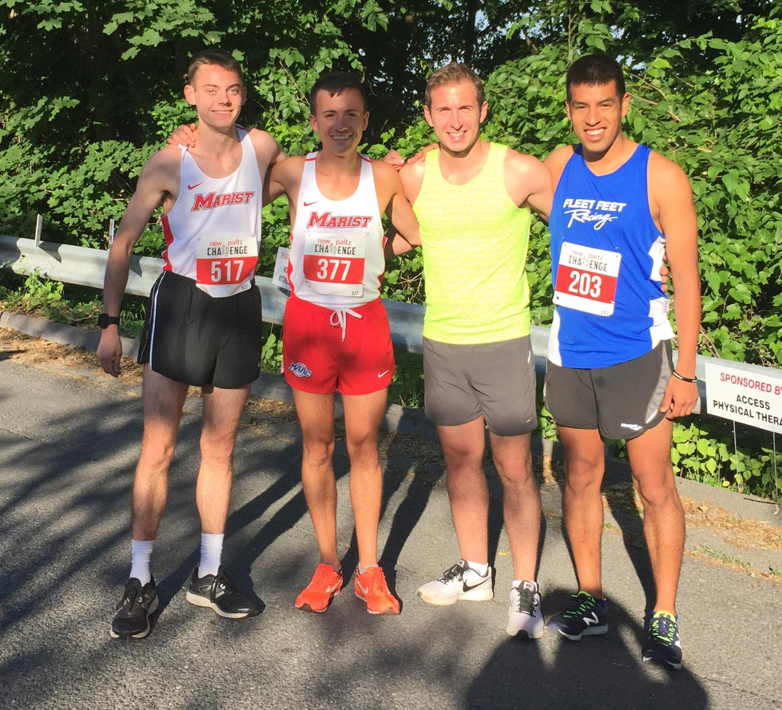 Marist Running New Paltz half marathon Spencer wins in 10910