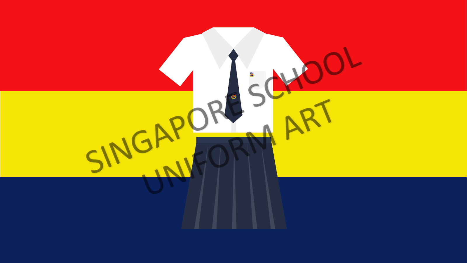 Outram Secondary School Singapore School Uniform Art