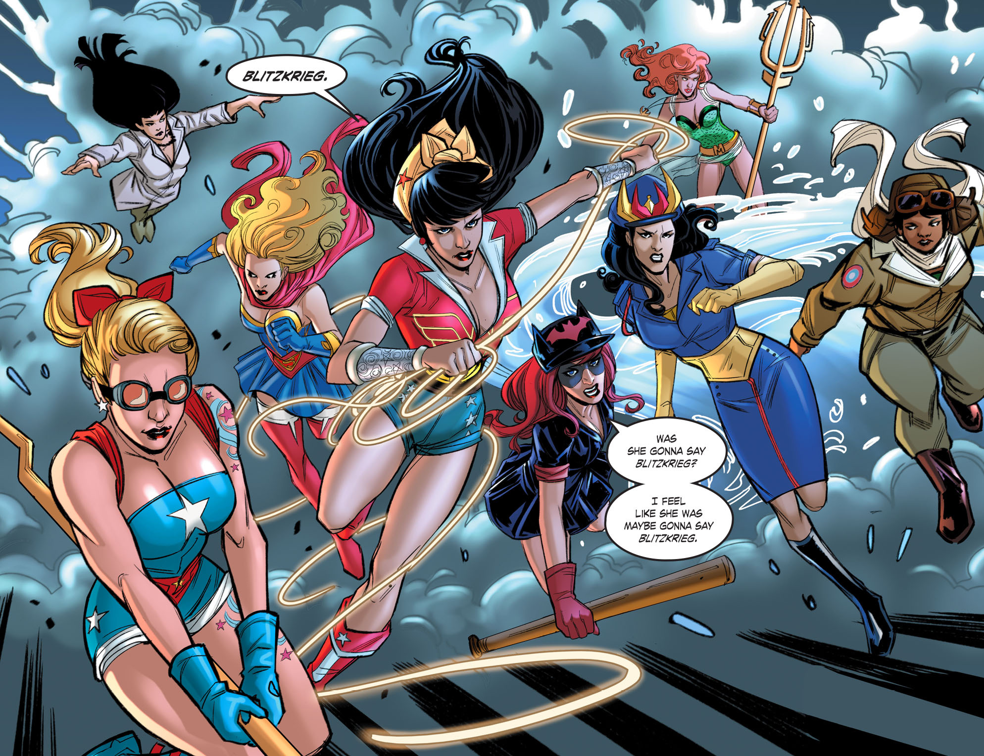 Read online DC Comics: Bombshells comic -  Issue #34 - 5