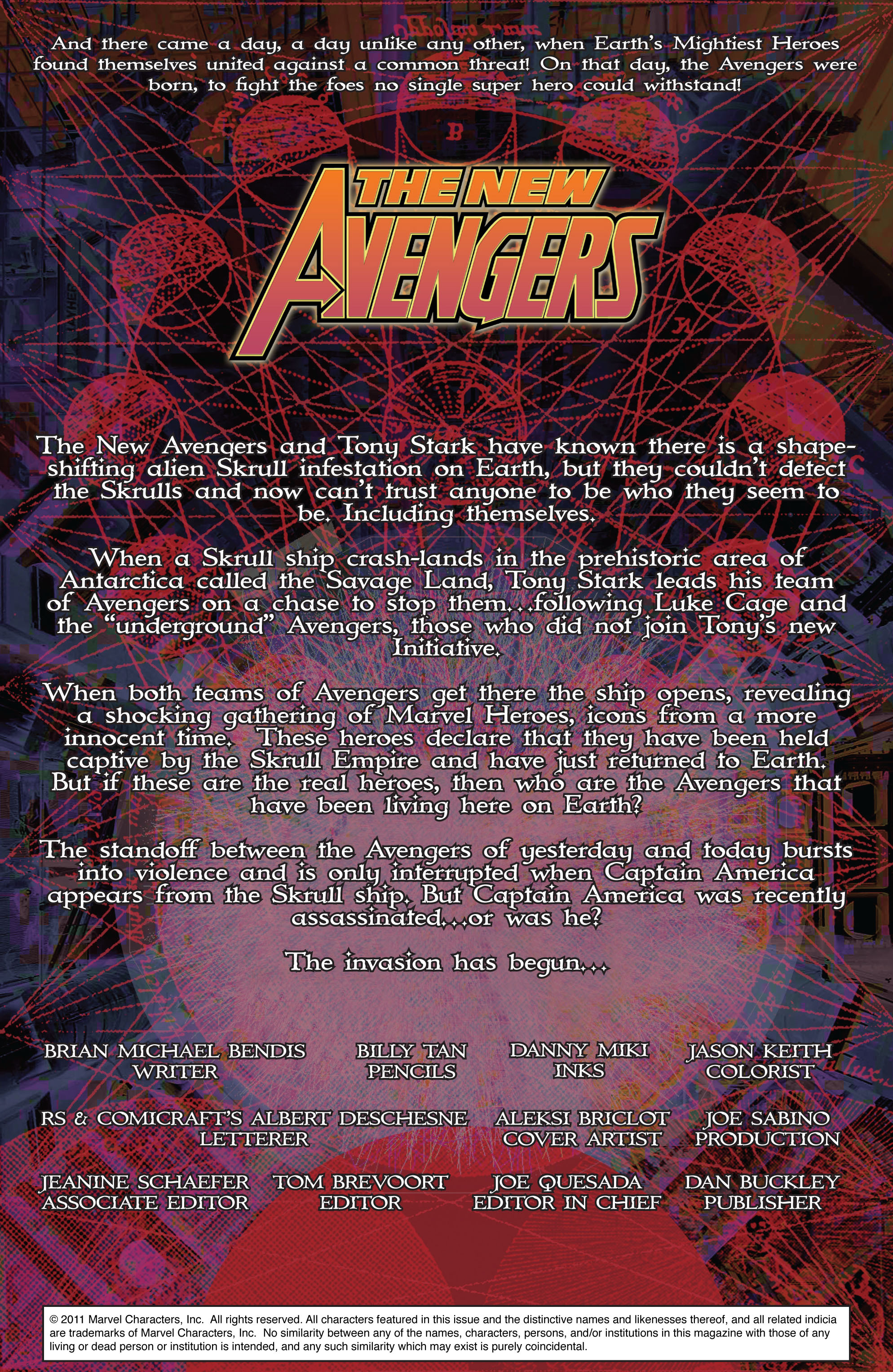 Read online New Avengers (2005) comic -  Issue #43 - 2